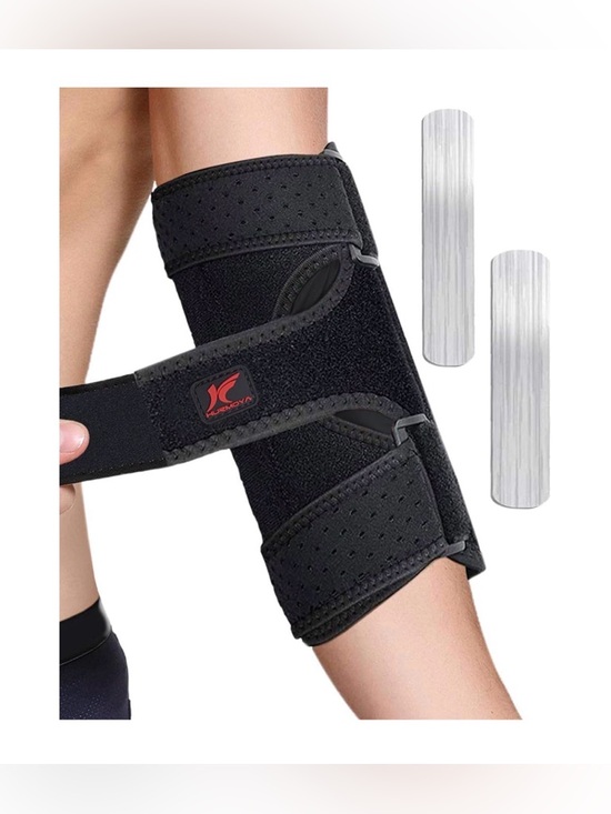 Other - Adjustable Elbow Brace with Removable Splints - Support & Compression (M)